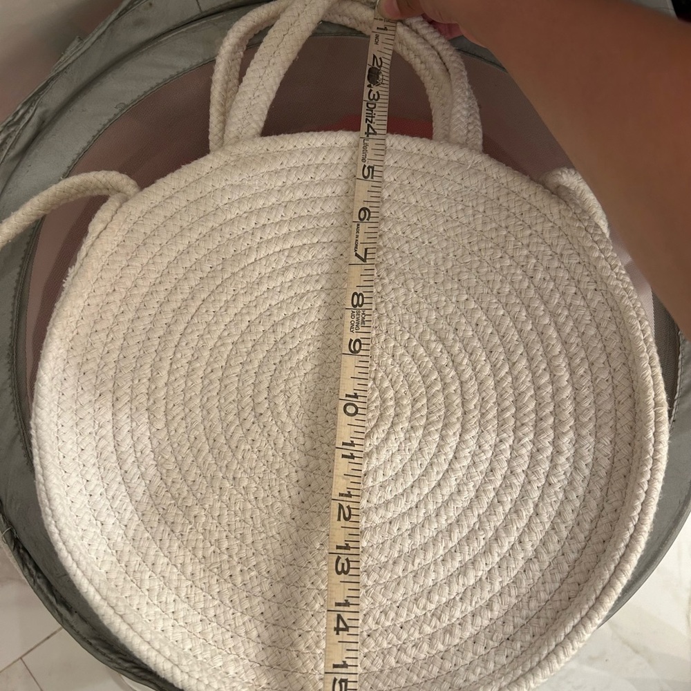 Primark Circle Woven Crossbody Purse🤍 - Picture 9 of 11